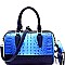 Boutique Croco Boston Satchel Wallet SET MH-CY7190W