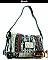 GH2704 SIGNATURE  "GH" ACCENTED PURSE WITH FLAP
