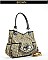 GB5113 FRONT POCKETS  SIGNATURE HANDBAG