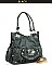 GB5113 FRONT POCKETS  SIGNATURE HANDBAG