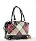 SE9008,  Classic Plaid Purse