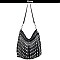 RGN1155 Stone Fringe Shoulder Bag