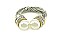 OR0126TTPRL DESIGNER INSPIRED Cable RING
