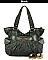 K1126  STUDDED SIGNATURE TOTE