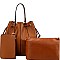Boutique 3 in 1 Drawstring Bucket Satchel Value SET