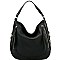 Stylish Front Pocket Accent Hobo