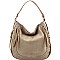 Stylish Front Pocket Accent Hobo