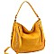 Stylish Front Pocket Accent Hobo