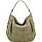 Stylish Front Pocket Accent Hobo