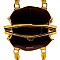 Fashionable Turn-Lock Accent Studded 3-Compartment Satchel MH-D0503