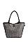 Reversible 2 in 1 Designer David Jones Tote - Shoulder Bag