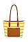 David Jones Stripped TOTE Handbag