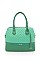 David Jones chevron textured  Satchel