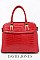 DESIGNER DAVID JONES ALLIGATOR DOME SHAPE SATCHEL