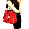 Ring Hardware Accent 2-Way Hobo Wallet SET MH-DB7144W
