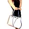 Stylish Color Block 3-Compartment Tote Wallet SET MH-DB800W