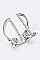Stylish CZ T-Bar Iconic Ring LACW1840