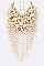 Mix Pearl Layer Head Turner Statement Necklace Set