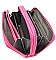 Double Zip Around Wristlet Wallet