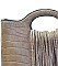 ALLIGATOR FRINGE SATCHEL