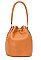 The Bucket Draw String Hobo -Shoulder Bag with Wallet