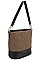 David Jones Corduroy Hobo Shoulder Bag