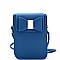 DF528A -LP  Bow Accent Cellphone Holder Cross Body for All Sizes