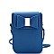 DF528A -LP  Bow Accent Cellphone Holder Cross Body for All Sizes