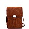 DF700A-LP Tied Knot Accent Classy Cellphone Holder Cross Body for All Sizes