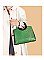 Crocodile Patent Circle Handle Satchel