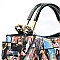 Obama Metal Handle Satchel Handbags