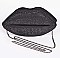 Iconic LIPS Form Crystal Pave Crossbody Bag