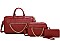 burgundy -handbags