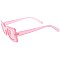 Pack of 12 Thick Frame Shield Sunglasses
