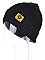 PACK OF 6 TRENDY ASSORTED COLOR CROCHET BEANIES