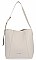 David Jones Bucket 2 in one Shoulder Handbag