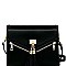 Tassel Accent Multi-Compartment Shoulder Bag MH-EM4174