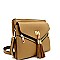 Tassel Accent Multi-Compartment Shoulder Bag MH-EM4174