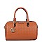 ENGRAVED YASMIN BOSTON BAG