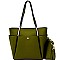 ES1509-LP Multi-Pocket 2 in 1 Shopper Tote