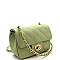 Elegant Quilted Turn-Lock Chain Cross Body Shoulder Bag MH-ES2242A