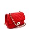 Elegant Quilted Turn-Lock Chain Cross Body Shoulder Bag MH-ES2242A