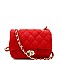 Elegant Quilted Turn-Lock Chain Cross Body Shoulder Bag MH-ES2242A