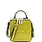 Tassel Accent Patent Boxy Shoulder Bag MH-ES2362