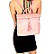 Tasselled 2-Piece Roll-Up Backpack Set