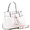 Tassel Accent 2Way Satchel