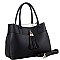 Tassel Accent 2Way Satchel