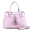 Tassel Accent 2Way Satchel