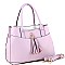 Tassel Accent 2Way Satchel