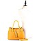 Tassel Accent 2Way Satchel